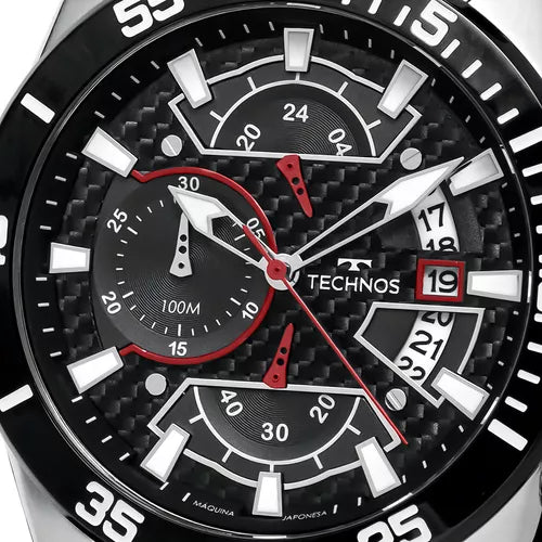 Technos Ts Carbon Prata Js15emz/1r